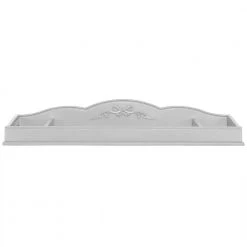 Aurora Akoya Grey Pearl Changing Tray Full Assembly I Lasting Quality I Intricate Ribbon Bow Scrollwork by Evolur