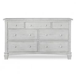 Cheyenne and Santa Fe Antique Gray Mist Double Dresser by Evolur