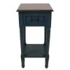 Simplify Antique Navy End Table by Decor Therapy