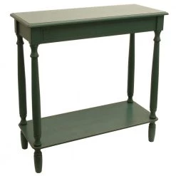 29 in. Antique Teal Rectangle Wood Console Table with Storage by Decor Therapy -Decor Therapy Sale antique teal decor therapy console tables fr1801 c3 1000