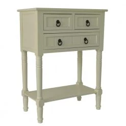 24 in. Antique White Standard Rectangle Wood Console Table with Drawers by Decor Therapy 10 24 in. Antique White Standard Rectangle Wood Console Table with Drawers by Decor Therapy -Decor Therapy Sale antique white decor therapy console tables fr1794 c3 1000