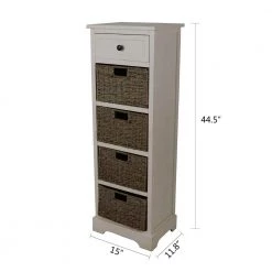 Montgomery 1-Drawer Antique White Accent Chest by Decor Therapy -Decor Therapy Sale antique white decor therapy end side tables fr11049 4f 1000