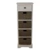 Montgomery 1-Drawer Antique White Accent Chest by Decor Therapy