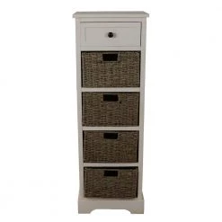 Decor Therapy Sale 9 Montgomery 1-Drawer Antique White Accent Chest by Decor Therapy