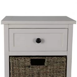 Montgomery 1-Drawer Antique White Accent Chest by Decor Therapy -Decor Therapy Sale antique white decor therapy end side tables fr11049 fa 1000
