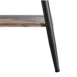 Dena Collection 28 in. Black with 2-Drawer End Table by 4D Concepts -Decor Therapy Sale black and gray 4d concepts end side tables 10136 1f 1000