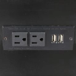 Mona 32 in. Black Rectangle Wood Console Table with 2-Drawers by Decor Therapy -Decor Therapy Sale black decor therapy console tables fr8818 1d 1000