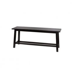 Kyoto Black Bench by Decor Therapy