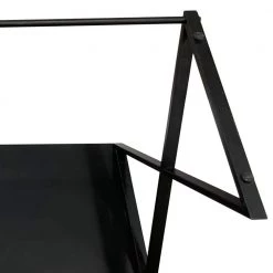 Warner 43 in. Rectangular Black Wood 3 Drawer Writing Desk with Cut-Out Drawer Handles by Decor Therapy 8 Warner 43 in. Rectangular Black Wood 3 Drawer Writing Desk with Cut-Out Drawer Handles by Decor Therapy -Decor Therapy Sale black decor therapy writing desks fr11354 1d 1000