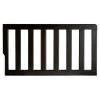 Convertible Crib Black Toddler Guard Rail by Evolur