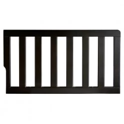 Convertible Crib Black Toddler Guard Rail by Evolur