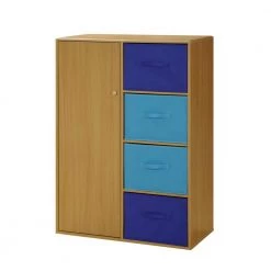 Elijah Blue Armoire by 4D Concepts
