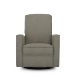 Smokey Blue Harlow Deluxe Glider, Power Recliner, Rocker by Evolur