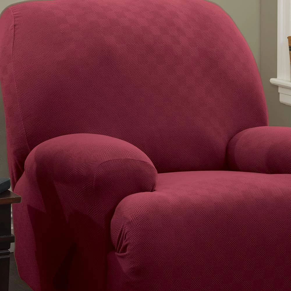 Brick Newport Jumbo Recliner Stretch Slipcover by Stretch Sensations 3 Brick Newport Jumbo Recliner Stretch Slipcover by Stretch Sensations - Image 3
