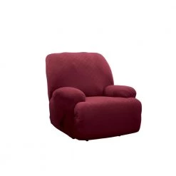 Brick Newport Jumbo Recliner Stretch Slipcover by Stretch Sensations