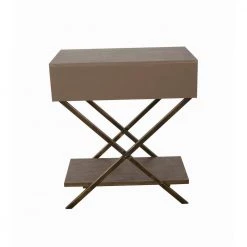 23 in. Barrett British Brown Square X- Base Wood Side Table with Drawer and Shelf by Decor Therapy 13 23 in. Barrett British Brown Square X- Base Wood Side Table with Drawer and Shelf by Decor Therapy -Decor Therapy Sale british brown decor therapy end side tables fr11433 66 1000