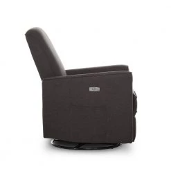 Harlow Deluxe Glider Power Recliner Rocker by Evolur 13 Harlow Deluxe Glider Power Recliner Rocker by Evolur -Decor Therapy Sale charcoal evolur rockers gliders ottomans 612 chcl 44 1000