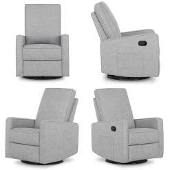 Skye Cobblestone Glider Recliner/Swivel Glider/Easy assembly Recliner Chair by Evolur -Decor Therapy Sale cobblestone evolur rockers gliders ottomans 6115 cs d4 1000