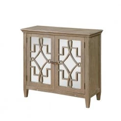 Lucy Distressed Gray Mirrored Chest by 4D Concepts -Decor Therapy Sale distressed grey finish 4d concepts end side tables 100632 4f 1000