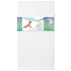 Comfort Lite Plus With Natural Fiber Crib And Toddler Mattress Waterproof I Green Guard Gold Certified by Evolur
