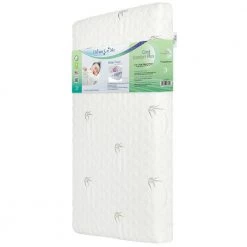 Aster White Cool Comfort Plus I Convoluted Gel Playard Mattress I Removable Cover I 3' Mattress by Evolur -Decor Therapy Sale evolur crib mattresses ev 871 c3 1000