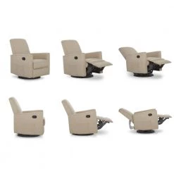 Raleigh Glider With Back Massager Recliner: Rocker by Evolur -Decor Therapy Sale fawn evolur rockers gliders ottomans 610m fawn 76 1000