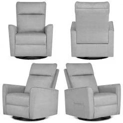 4. 5 in. Black Plastic Stake (20-Pack) by Evolur -Decor Therapy Sale fog grey evolur rockers gliders ottomans 6118 egry d4 1000