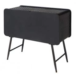 Gray and Black Locker Truck Chest Storage Cabinets by 4D Concepts -Decor Therapy Sale gray and black 4d concepts accent cabinets 168024 44 1000