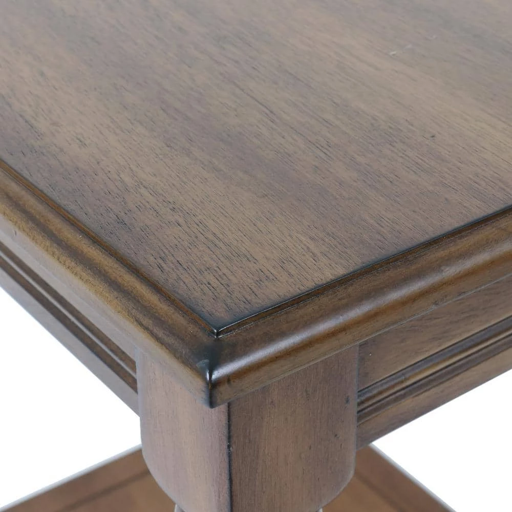 Simplify Honey Pine Square End Table by Decor Therapy 4 Simplify Honey Pine Square End Table by Decor Therapy - Image 4