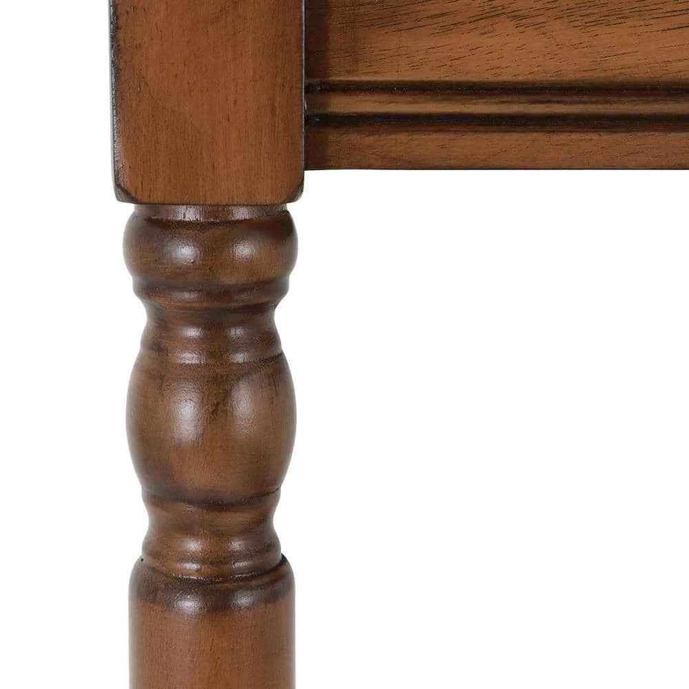 Simplify Honey Pine Square End Table by Decor Therapy 5 Simplify Honey Pine Square End Table by Decor Therapy - Image 5