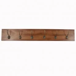 Waverly Honeynut Brown Wood Coat Rack Bench by Decor Therapy -Decor Therapy Sale honeynut brown decor therapy bedroom benches mp1652 44 1000