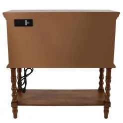 Mona 32 in. Honeynut Standard Rectangle Wood Console Table with 4-Drawers by Decor Therapy 16 Mona 32 in. Honeynut Standard Rectangle Wood Console Table with 4-Drawers by Decor Therapy -Decor Therapy Sale honeynut decor therapy console tables fr9551 44 1000