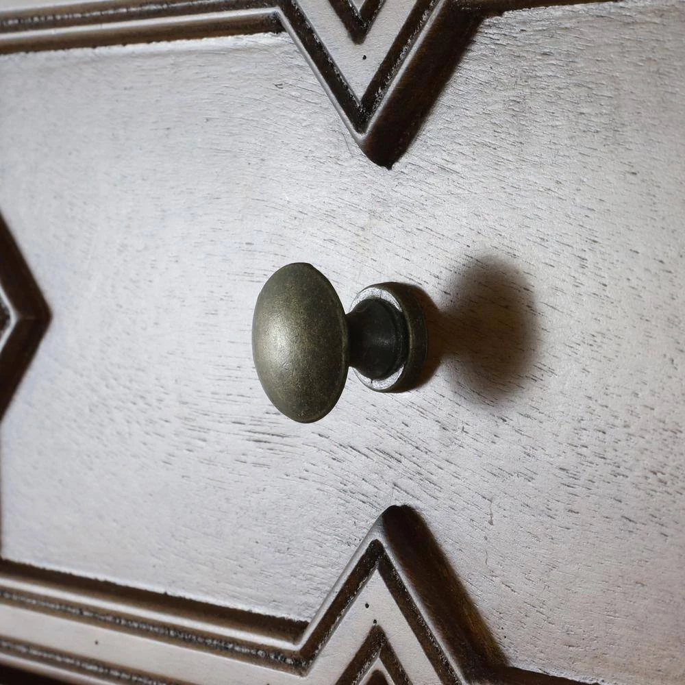 Mona 32 in. Honeynut Standard Rectangle Wood Console Table with 4-Drawers by Decor Therapy 9 Mona 32 in. Honeynut Standard Rectangle Wood Console Table with 4-Drawers by Decor Therapy - Image 9