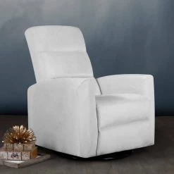 Reevo Glider/Swivel Glider/Easy assembly Glider Chair by Evolur -Decor Therapy Sale misty grey evolur rockers gliders ottomans 6111 gry 31 1000