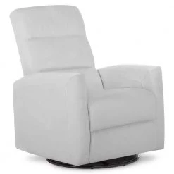 Reevo Glider/Swivel Glider/Easy assembly Glider Chair by Evolur