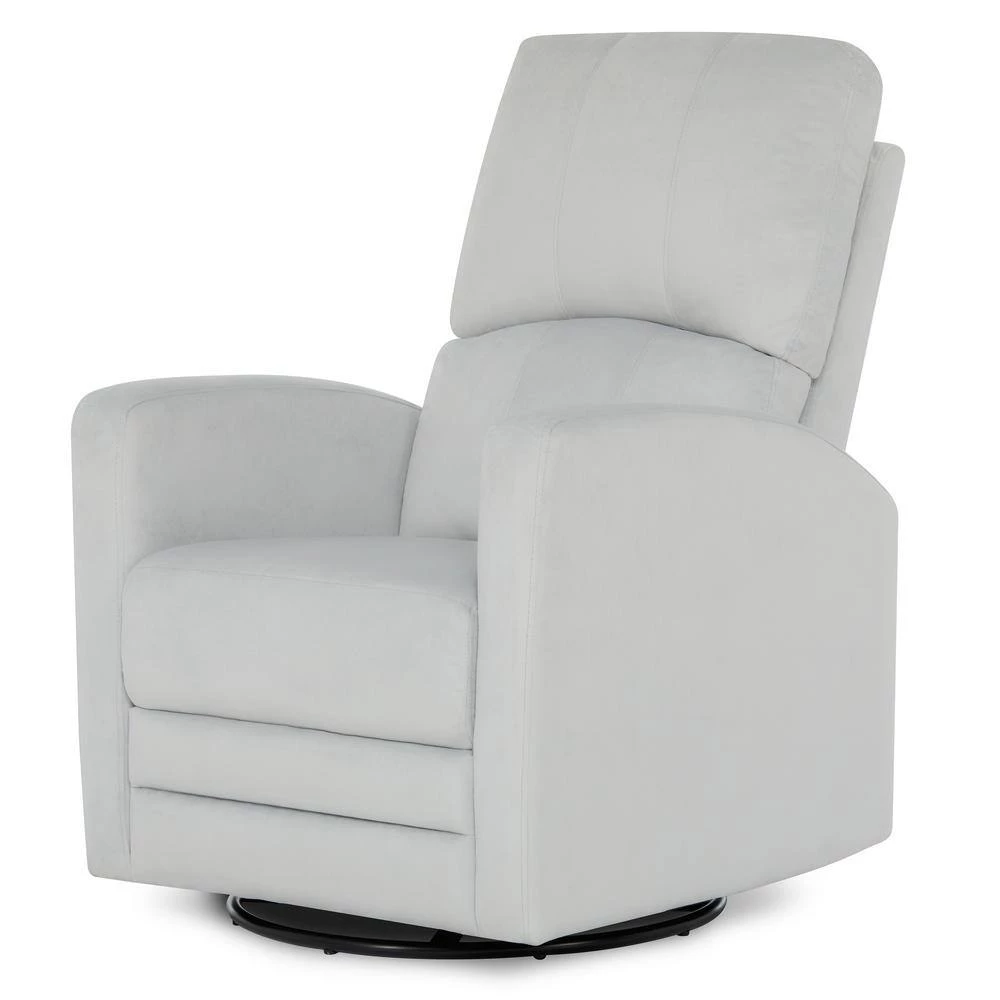 Misty Grey Habana Swivel Glider by Evolur 2 Misty Grey Habana Swivel Glider by Evolur - Image 2