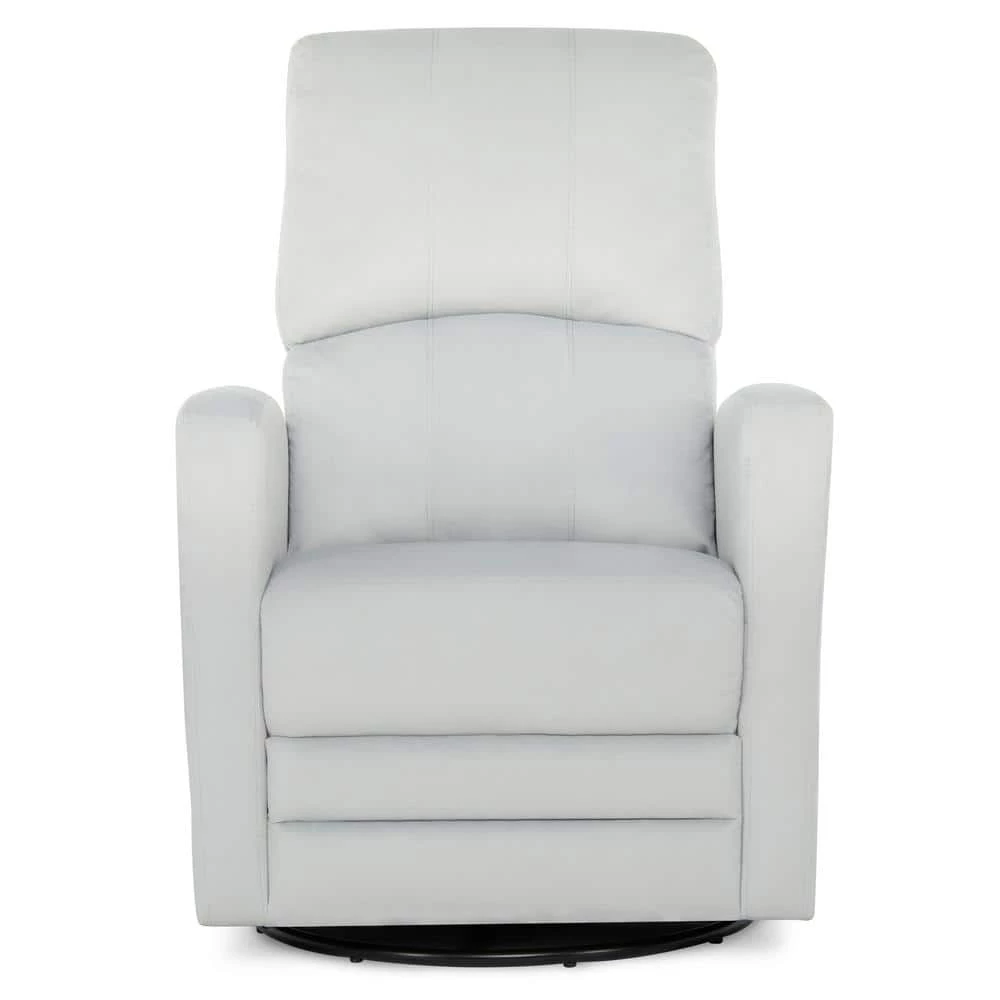 Misty Grey Habana Swivel Glider by Evolur 1 Misty Grey Habana Swivel Glider by Evolur