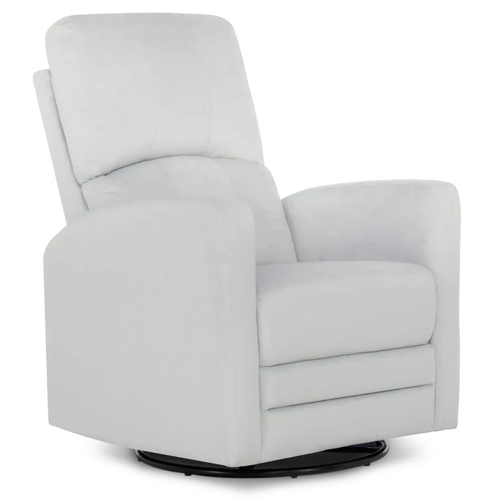Misty Grey Habana Swivel Glider by Evolur 4 Misty Grey Habana Swivel Glider by Evolur - Image 4