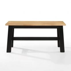 Manhattan Black Table with 2 Benches by 4D Concepts 9 Manhattan Black Table with 2 Benches by 4D Concepts -Decor Therapy Sale natural white 4d concepts dining room sets 10155 1f 1000