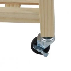 Vernon Natural Kitchen Cart with 1-Drawer and Marble Top by Decor Therapy -Decor Therapy Sale natural wood decor therapy kitchen carts fr11070 d4 1000