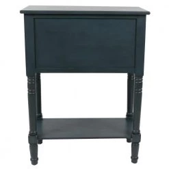 Westerman 24 in. Navy Blue Standard Rectangle Wood Console Table with Drawers by Decor Therapy 12 Westerman 24 in. Navy Blue Standard Rectangle Wood Console Table with Drawers by Decor Therapy -Decor Therapy Sale navy blue decor therapy console tables fr8734 fa 1000