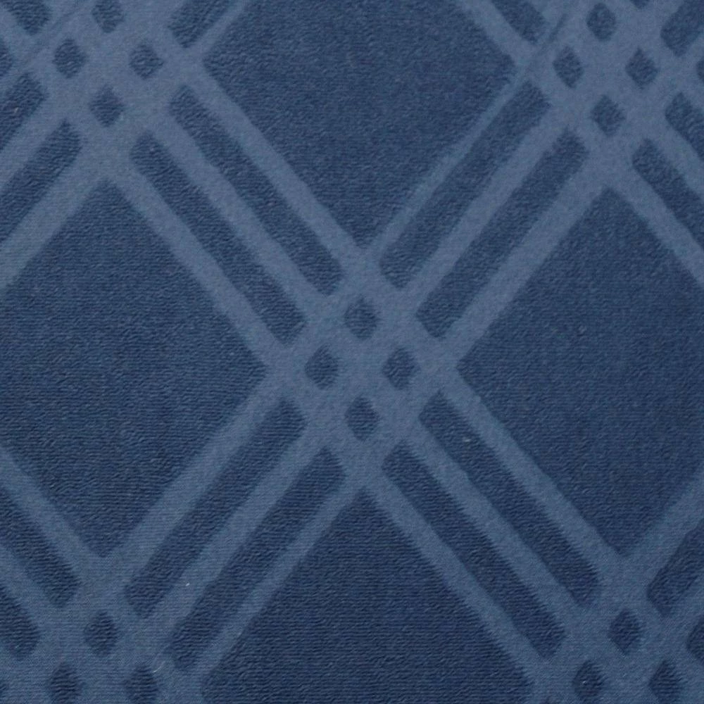 Stretch Double Diamond Navy Loveseat Slipcover Navy by Stretch Sensations 3 Stretch Double Diamond Navy Loveseat Slipcover Navy by Stretch Sensations - Image 3