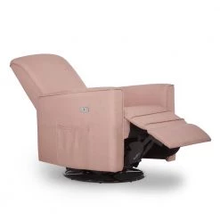 Harlow Pink Deluxe Glider Power Recliner Rocker by Evolur -Decor Therapy Sale pink evolur rockers gliders ottomans 612 pink 44 1000