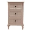 Antique Pink 3-Drawer Chest by Decor Therapy
