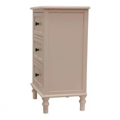 Antique Pink 3-Drawer Chest by Decor Therapy -Decor Therapy Sale rosie mae pink decor therapy end side tables fr8656 c3 1000