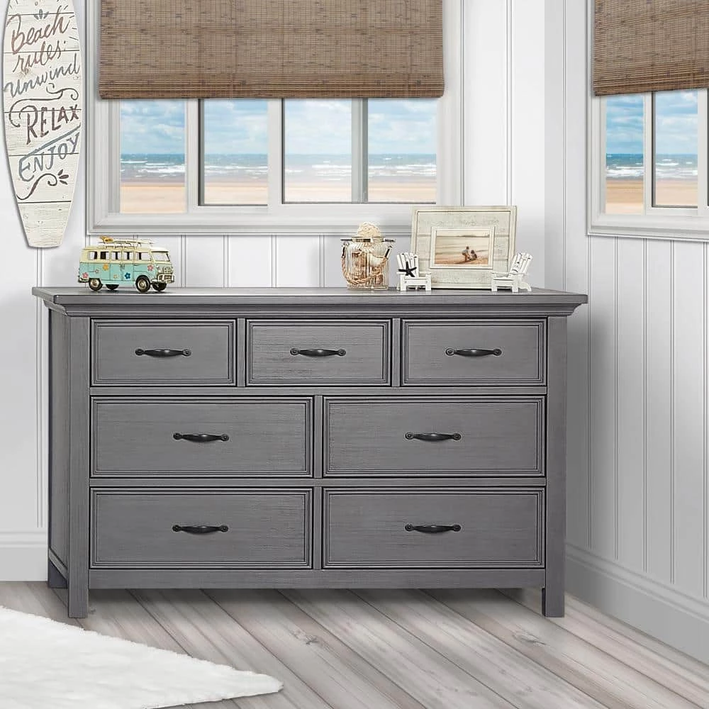 Belmar 7-Drawer Rustic Grey Dresser by Evolur 5 Belmar 7-Drawer Rustic Grey Dresser by Evolur - Image 5