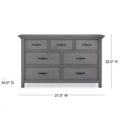 Belmar 7-Drawer Rustic Grey Dresser by Evolur 7 Belmar 7-Drawer Rustic Grey Dresser by Evolur -Decor Therapy Sale rustic grey evolur kids dressers 885 rg 40 1000