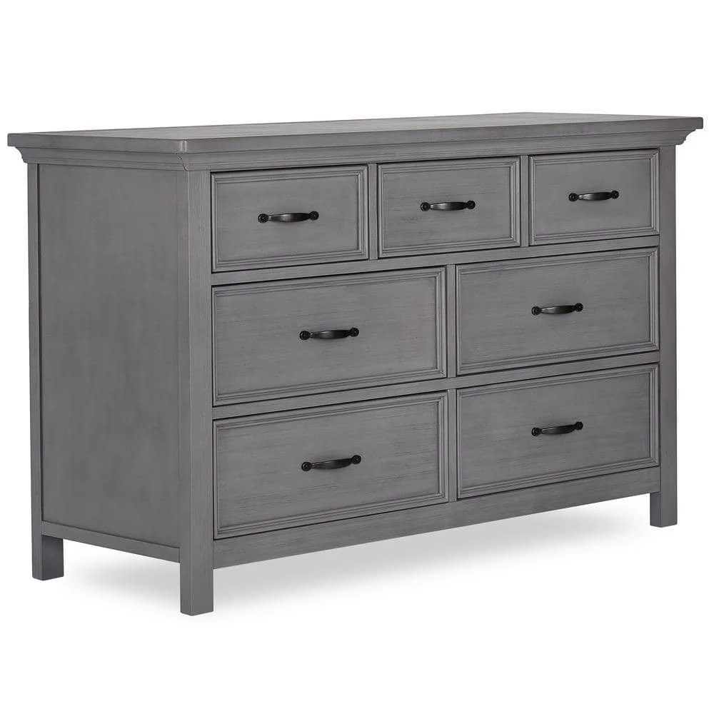Belmar 7-Drawer Rustic Grey Dresser by Evolur 2 Belmar 7-Drawer Rustic Grey Dresser by Evolur - Image 2