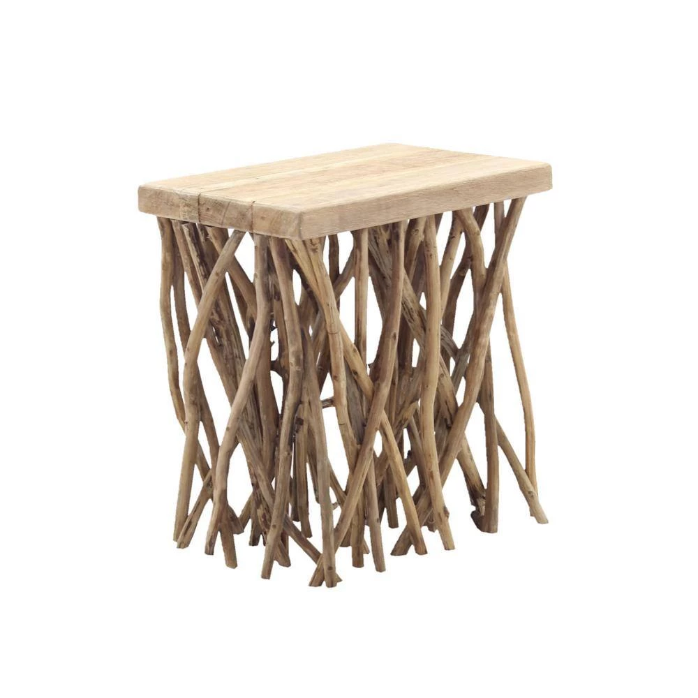 Java 18.5 in. Rustic Natural Stick Side Table by 4D Concepts 5 Java 18.5 in. Rustic Natural Stick Side Table by 4D Concepts - Image 5