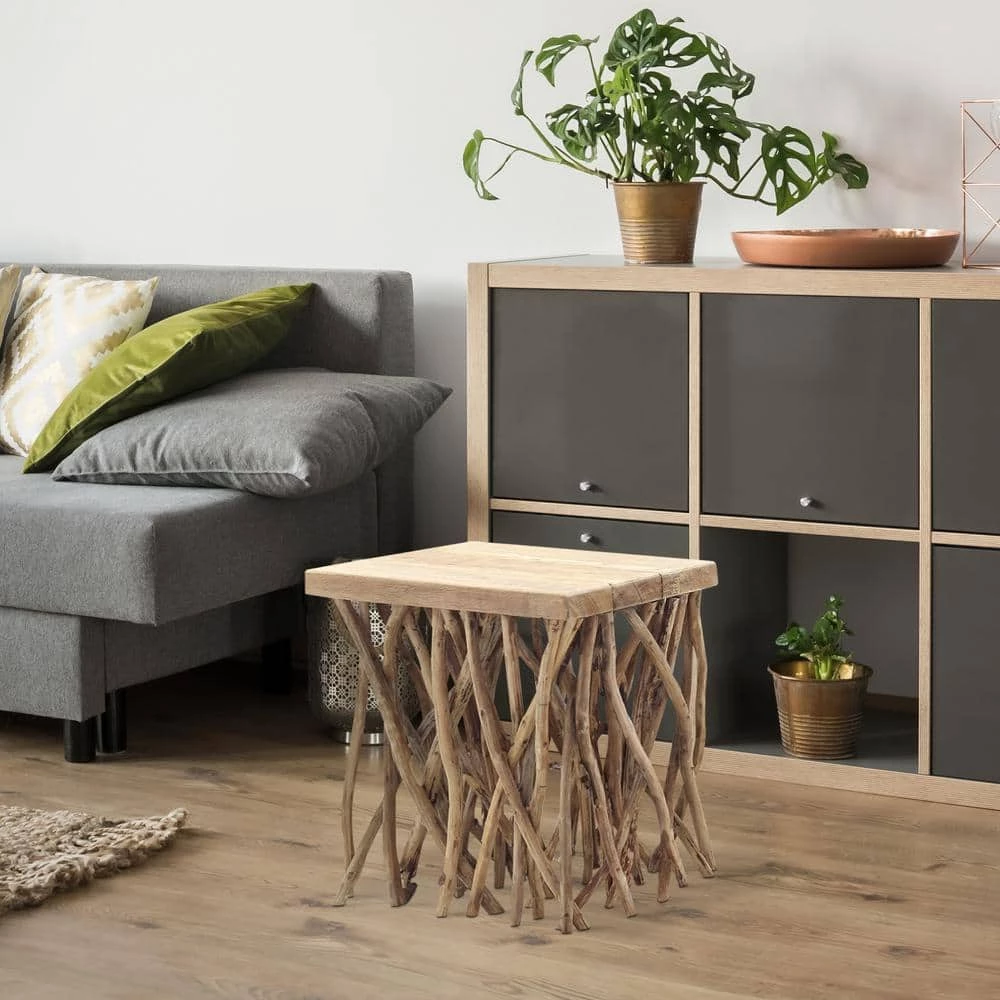 Java 18.5 in. Rustic Natural Stick Side Table by 4D Concepts 6 Java 18.5 in. Rustic Natural Stick Side Table by 4D Concepts - Image 6